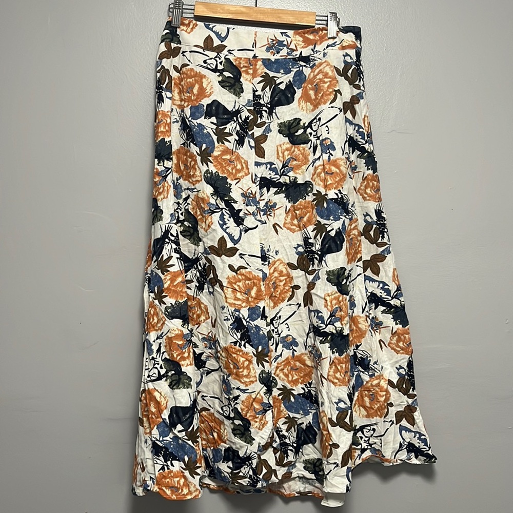 SHEIN floral maxi skirt XL